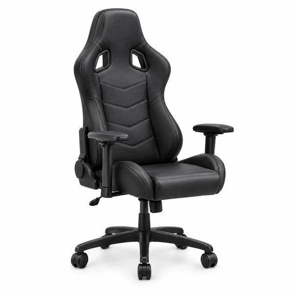 Fauteuil gamer dossier haut, revêtement similicuir
