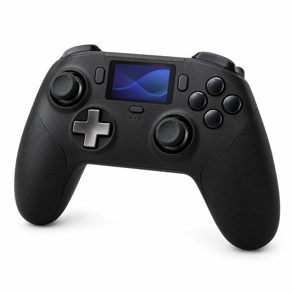 Manette pro à écran intégré, batterie longue durée
