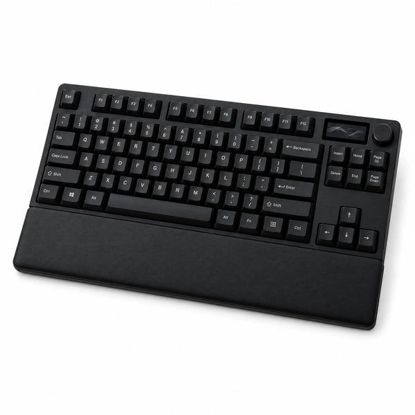 Clavier TKL à switches ajustables, écran OLED